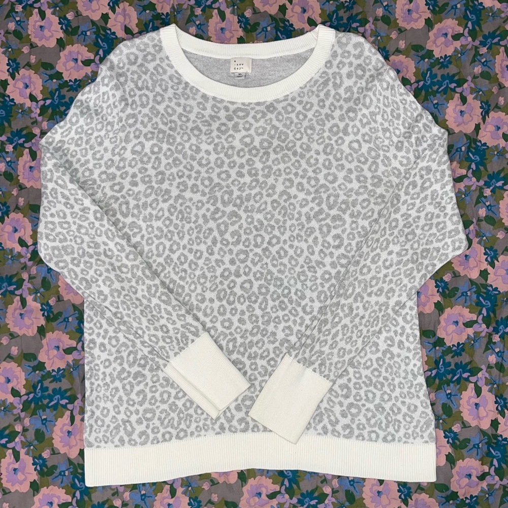 Leopard Print Sweater